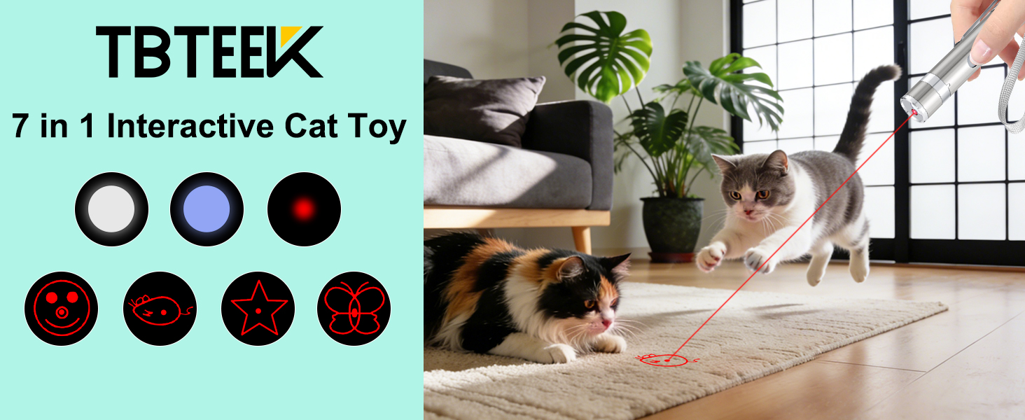7 modes kitten toy