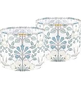GO&SO Large Lamp Shades Set of 2 Drum Lamp Shade 16