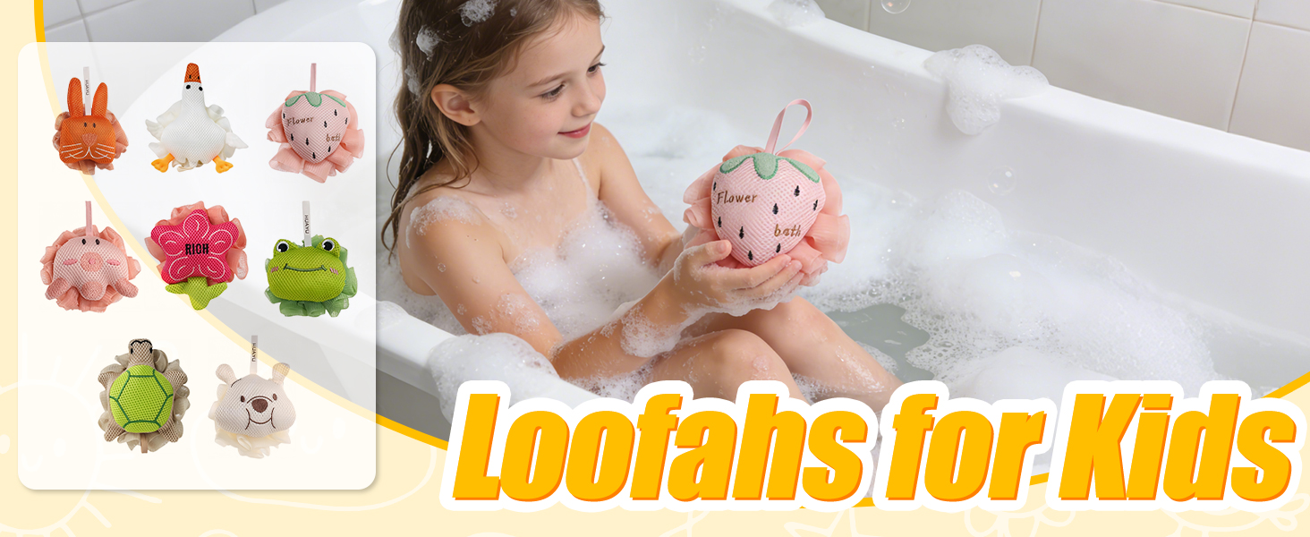 Loofahs for Kids