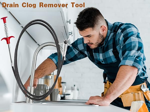drain snake hair drain clog remover