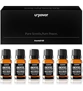 URPOWER Hotel Collection Diffuser Oil - 6 Premium Scents for Diffusers 10ml/0.34 fl oz Essential ...