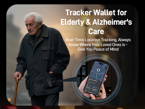 Anti-Lost Tracking Wallet