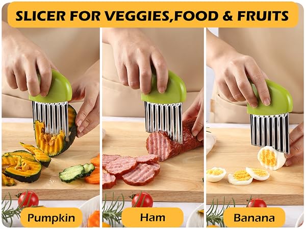 slicer for veggies food fruits pumpkin ham egg