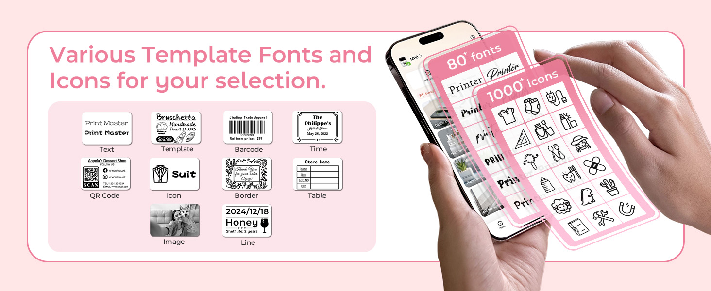 M110 address label maker