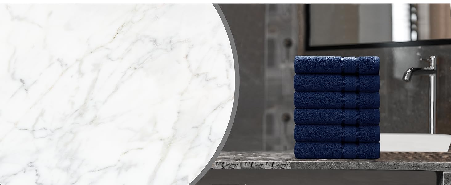 6 pack hand towel