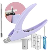 Acrylic Nail Clippers with Magnets, Nail Cutters for Nail Tips Fake Nails Cutter Artificial Nail ...