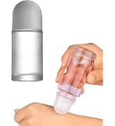 PurYupearl 50ml Glass Essential Oil Roller Bottles,Empty Roller Bottle with Plastic Roller Ball,L...