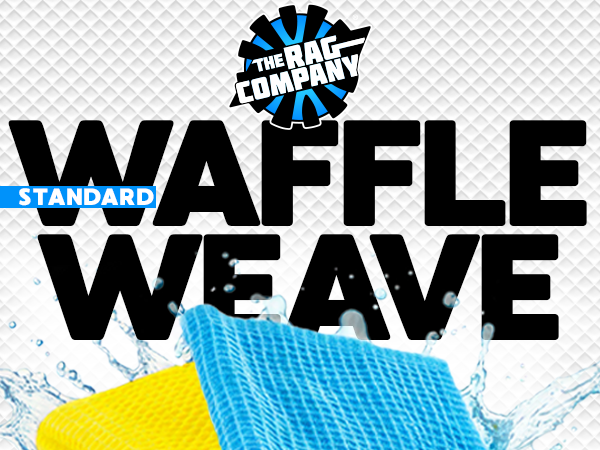 The Standard Waffle Weave, a versitile towel made for cleaning windows and glass.