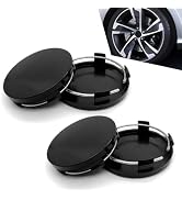 Dogary 4 PCS Wheel Center Cap, ABS Automobile Hub Cap, Snap-in Center Caps for Rims, Outer Diamet...