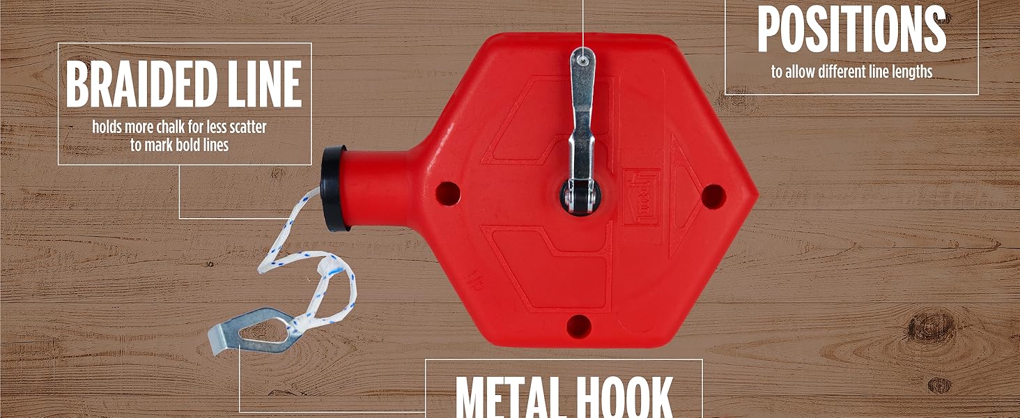 chalk line tool powder blue string for reel red white lines marker construction tools para roofing