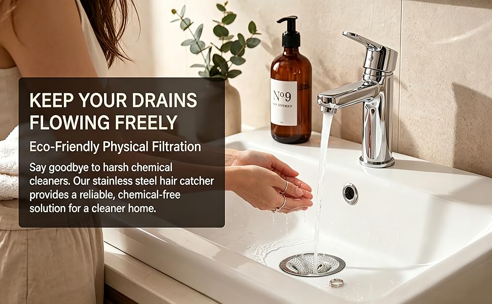 bathroom sink drain strainer keeps your drains flowing freely