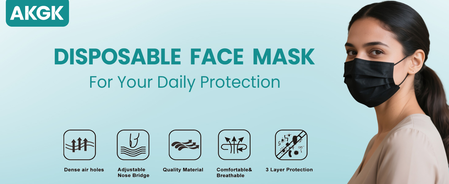 disposable face masks