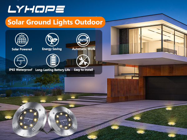 solar ground lights