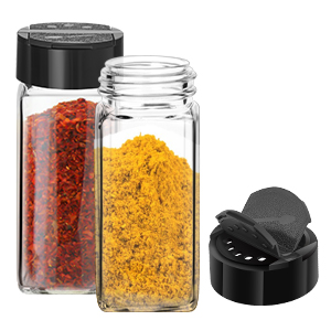 spice jars with shaker lids