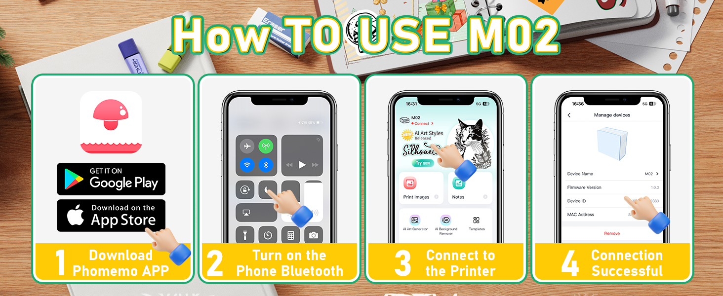 mini sticker printer