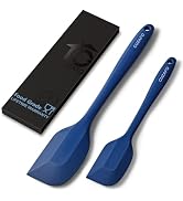 CUZAFO Heat Resistant 600? Silicone Spatula, Turner Mixing Spatulas set BPA Free Dishwasher Safe ...