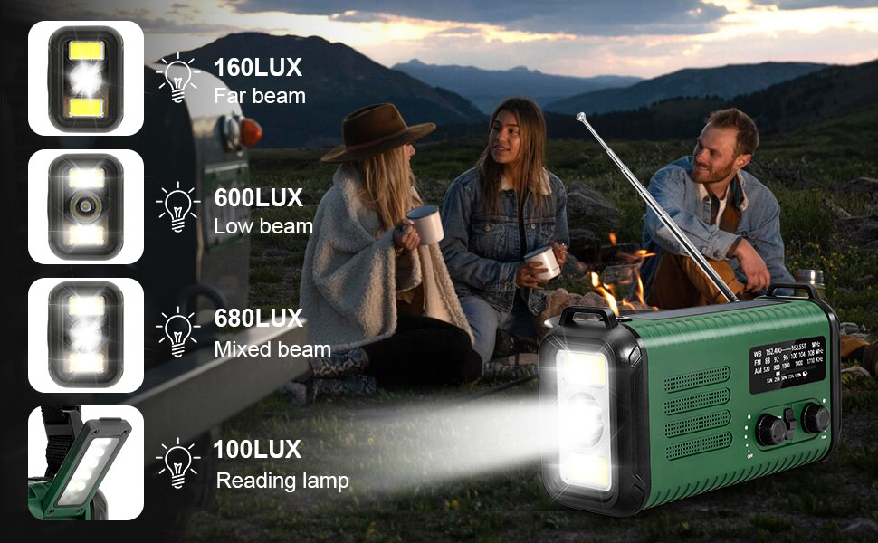 battery powered radio for power outages