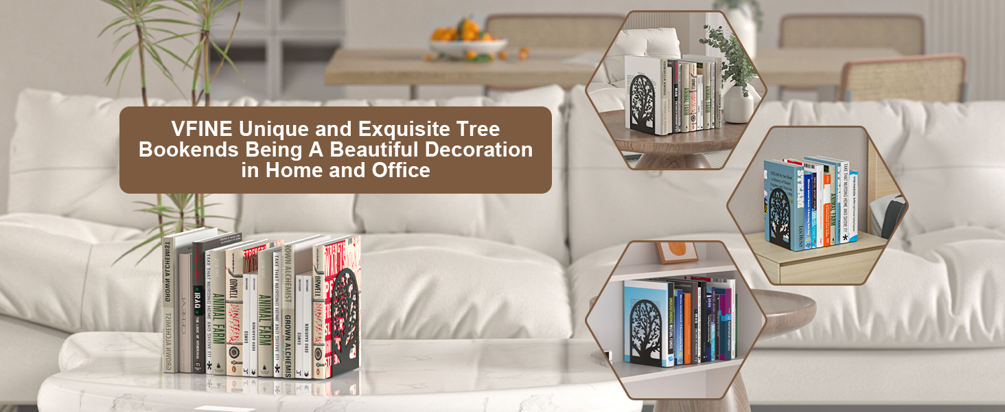 decorative bookends