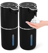 MTYGK 2 Pack Automatic Foaming Soap Dispenser,Touchless Foam Soap Dispenser,12.8oz Rechargeabled ...