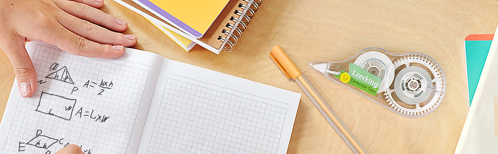 Fix Mistakes Fast with Correction Tape