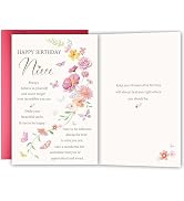 YIWANSIN Happy Birthday Card Gifts for Niece, Niece Birthday Card from Aunt or Uncle