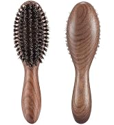 BESTOOL Hair Brush,Natural Walnut Wood & Boar Bristle Hair Brushes for Women Men and Kids to Enha...