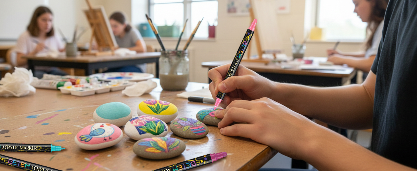 paint pens for rocks, paint markers for rocks