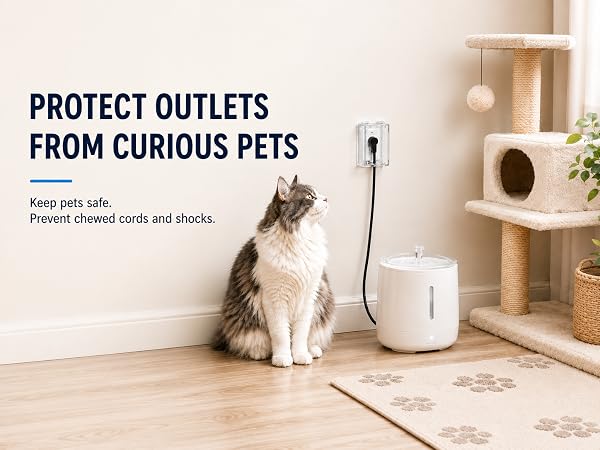 electrical outlet protector for pets