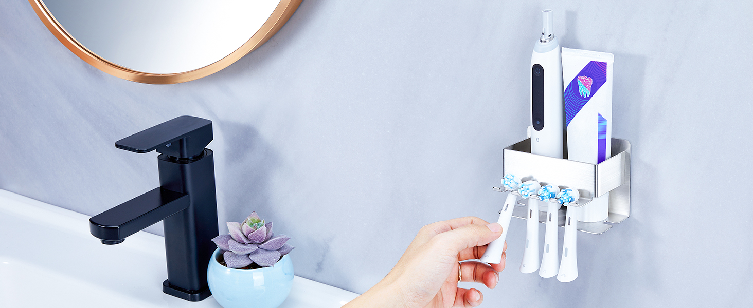 tooth brush holder brush head holder
