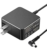 65W AC Laptop Charger Adapter Replacement for Asus U56E X555L X551M X53U X550C Q551L Q301L K53E K...