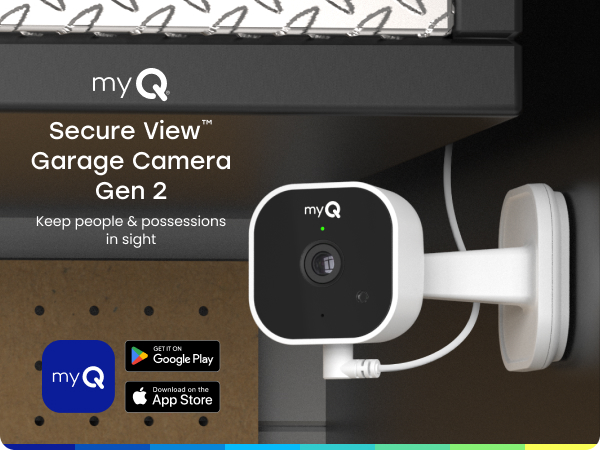 Secure view garage camera gen 2