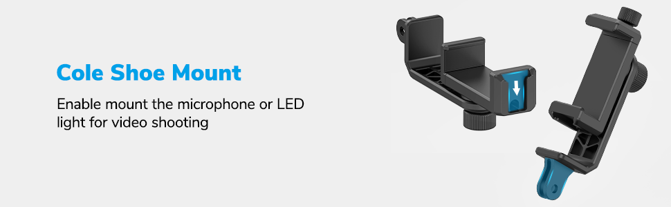 phone holder with clamp