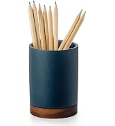 Officepal Pen Holder for Desk, Ceramic Pencil Organizer & Makeup Brush Holder, Office Decor and D...