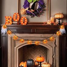 halloween string lights outdoor