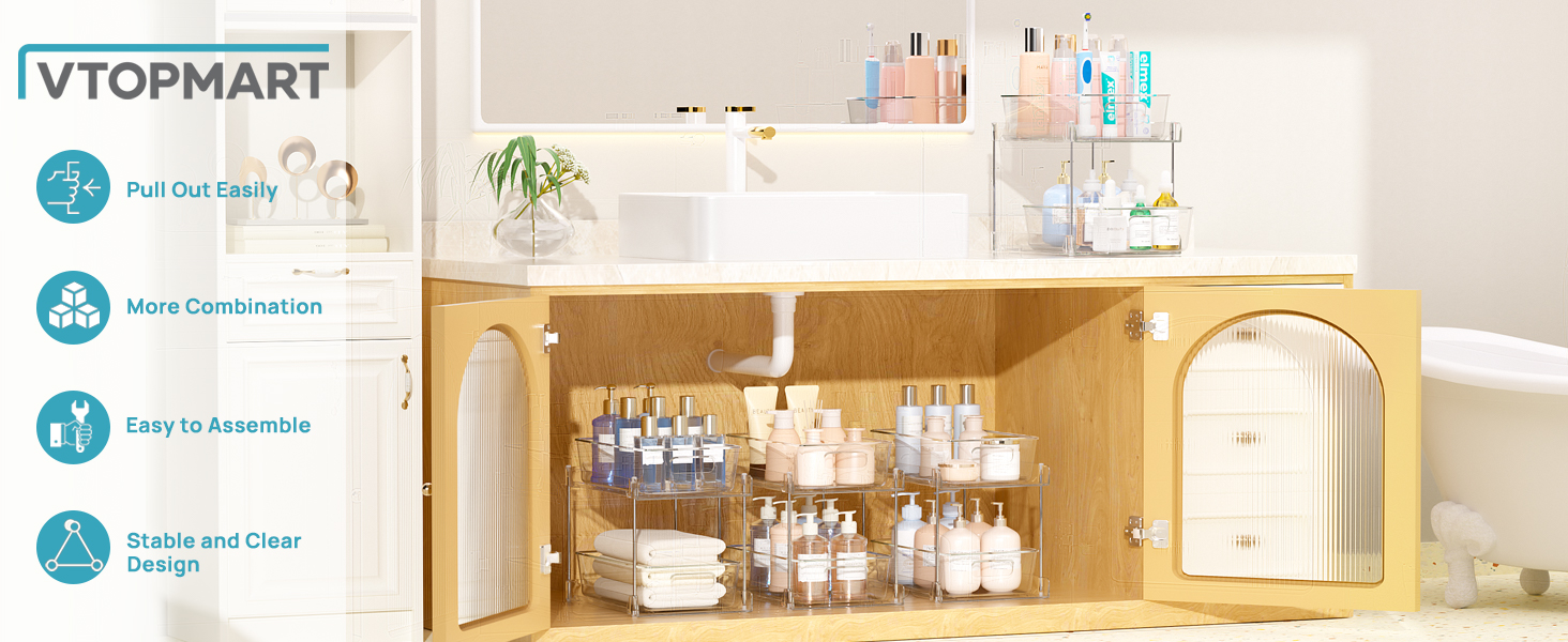 bathroom organizers and storage