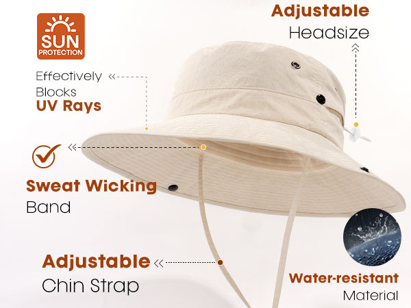sun hat with ponytail hole