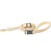 The DOGISTRY - City Dog Leash - Dune - Award-Winning Adjustable Hands-Free Design - Luxe Gold Har...