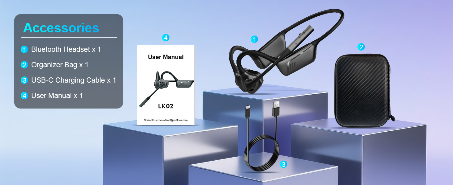 open ear headset
