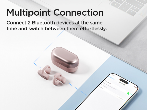 clip-on wireless bluetooth earphones