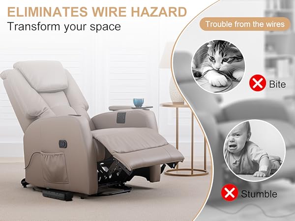 battery packs for reclining furniture