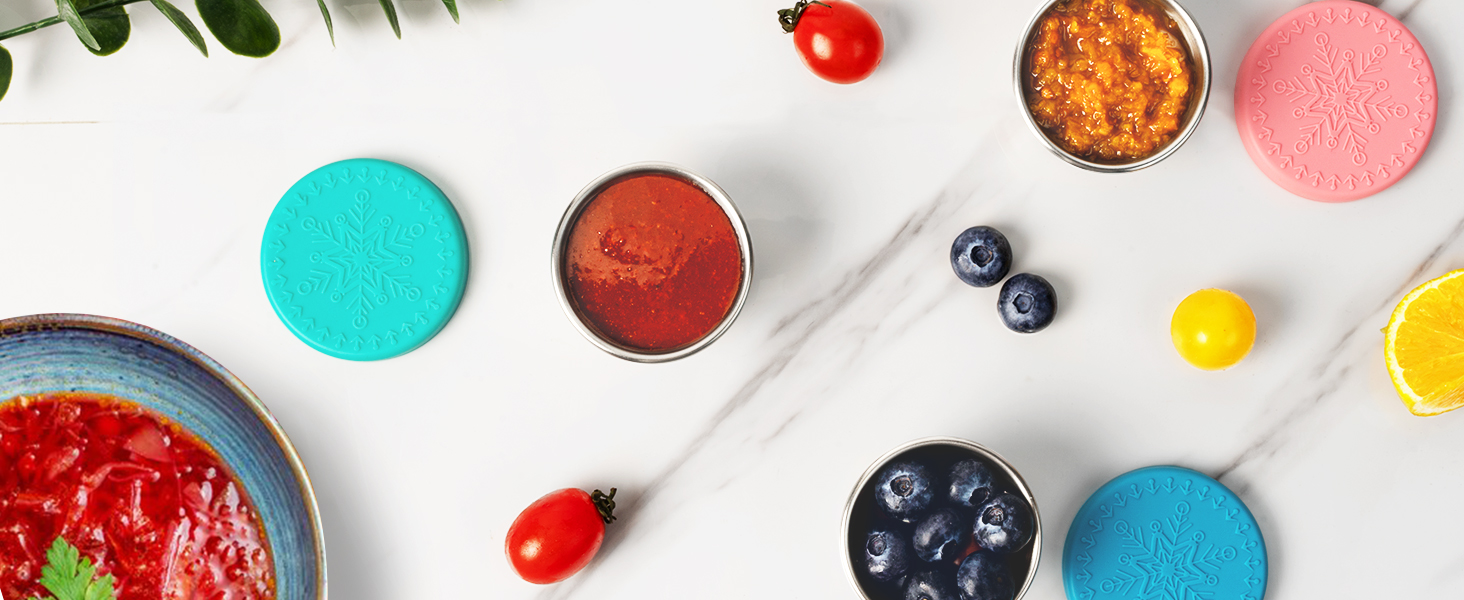 metal dipping sauce cups