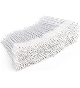 300 Pcs Disposable Mascara Wands, Crystal Spoolies Brush for Eyelash Extensions, Spooly Eyelash E...