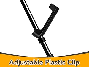 adjustable plaitic clip