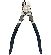 BOOSDEN 8 inch Cable Cutters,Heavy Duty Cable Cutting, High Leverage Cable Pliers for Aluminum,Wi...