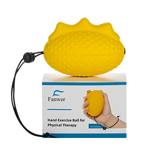 Stress Ball for Adults and Seniors with the Adjustable Wrist Strap