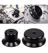 RULLINE Front & Rear Main Crankshaft Seal Driver Kit for Duramax Diesel 2001-2016 GM 6.6L Aluminu...