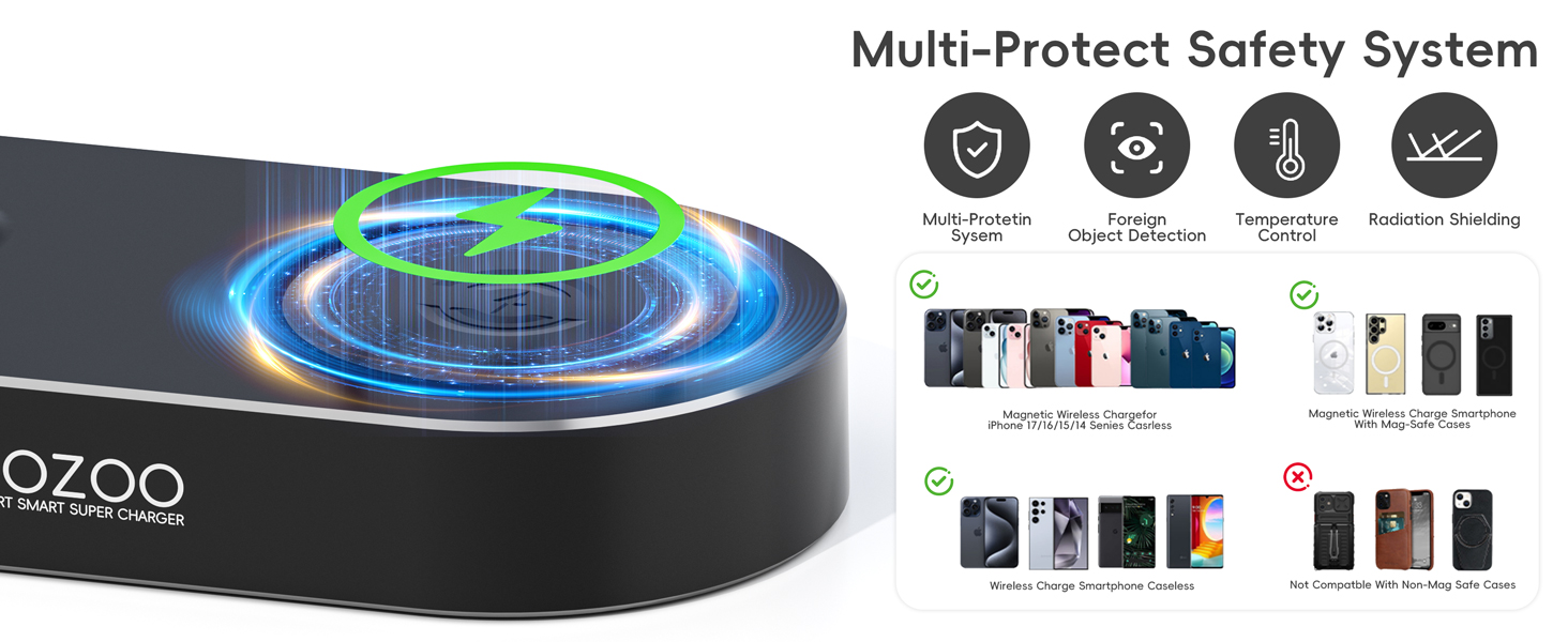 Headphone Stand With Wireless Charging