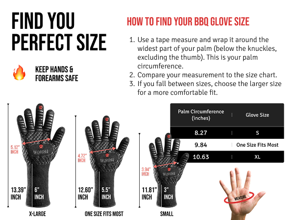 hand protection bbq gloves