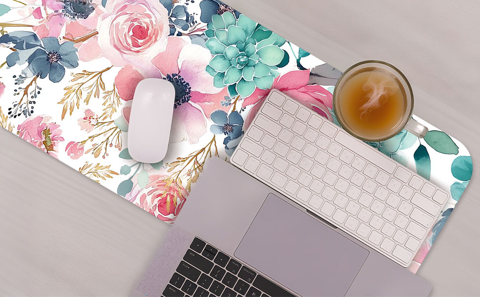 flower mouse pad