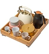 HOLDN’ STORAGE Bamboo Wooden Pull out Cabinet Organizer. 17" W x 21" D - Requires At Least a 18.2...